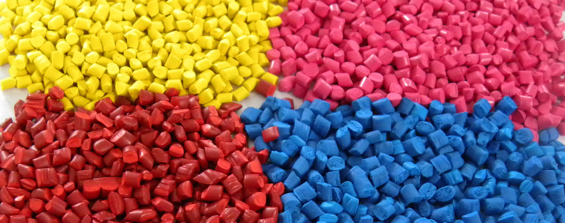 materie plastiche colorate